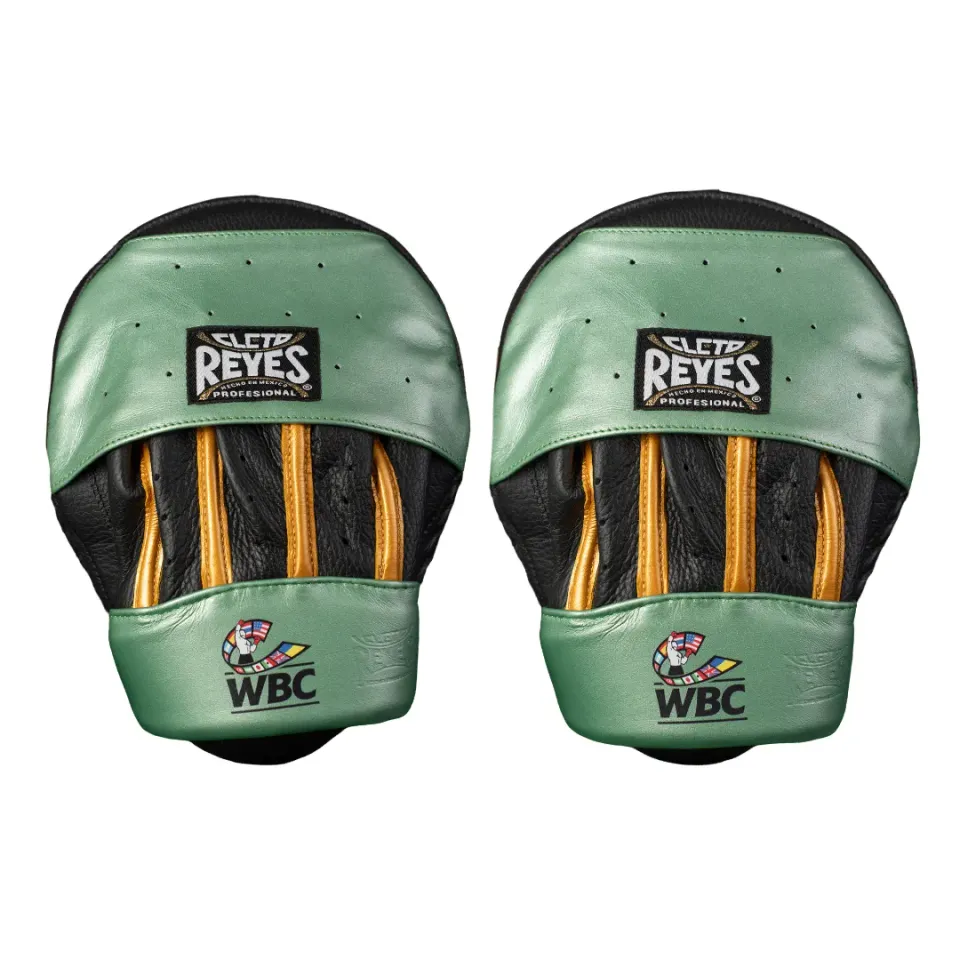 Cleto Reyes WBC Pao Curvi Pelle Verde Oro Leggeri