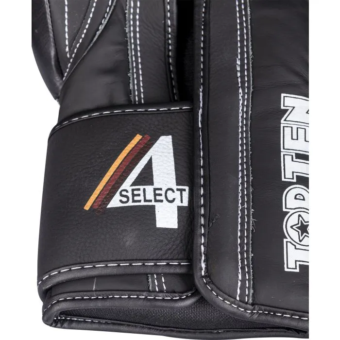 Top Ten 4select guanti boxe pelle vera multi-foam