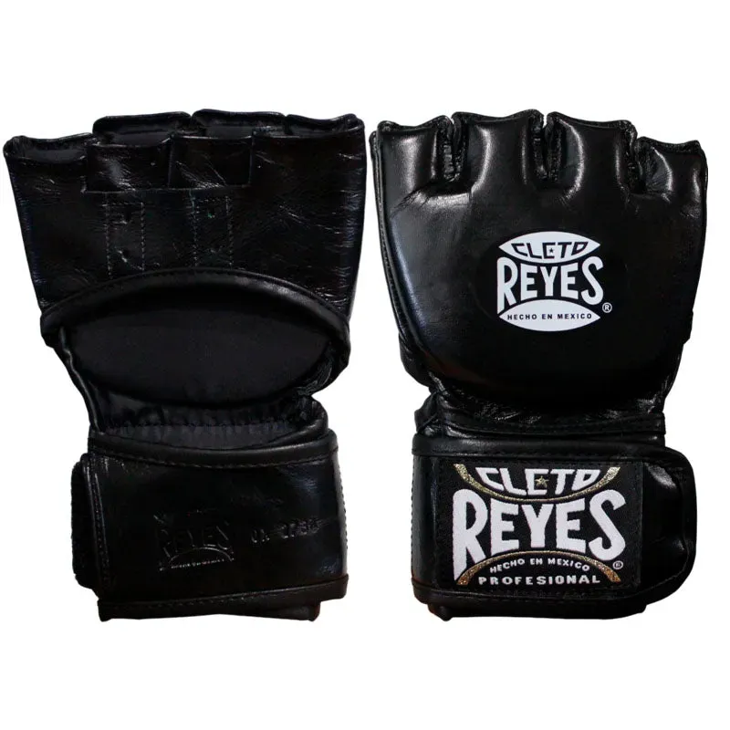 Cleto Reyes Black Mamba guanti MMA senza pollice M pelle