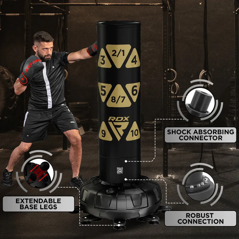 RDX KT Ronin Sacco Boxe Autoportante 6ft con Guanti