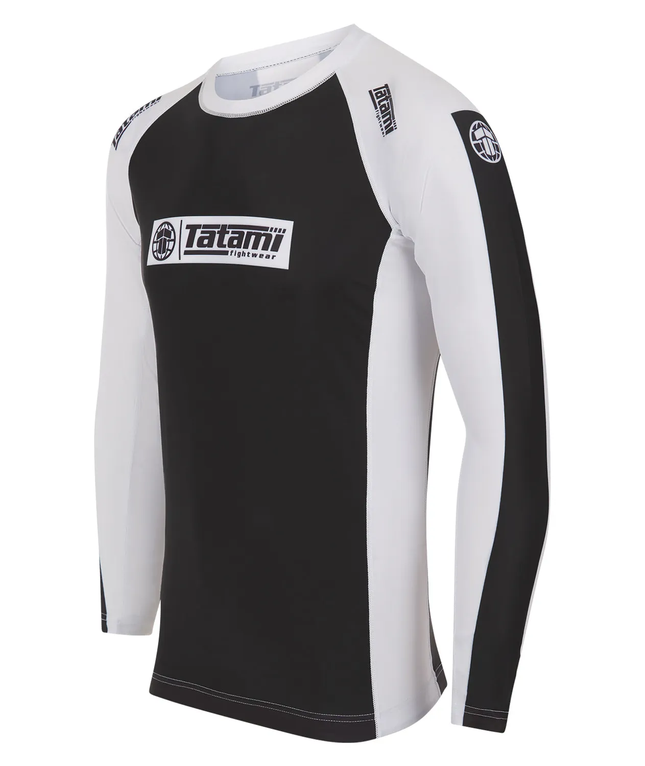 Tatami IBJJF Ranked Rash Guard maniche lunghe bianco