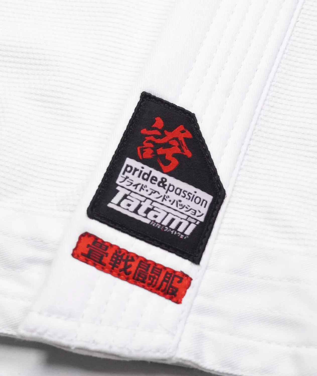 Tatami Hokori Gi BJJ bambino bianco leggero