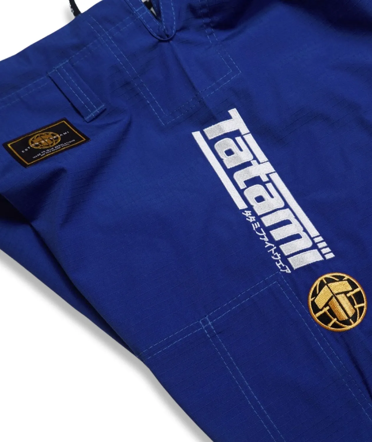 Tatami Fightwear Estilo Gold Label kimono BJJ blu royal premium