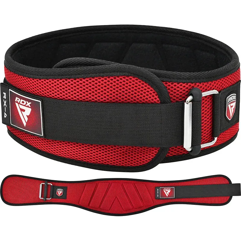 RDX RX4 Cintura Palestra Nylon Imbottita EVA