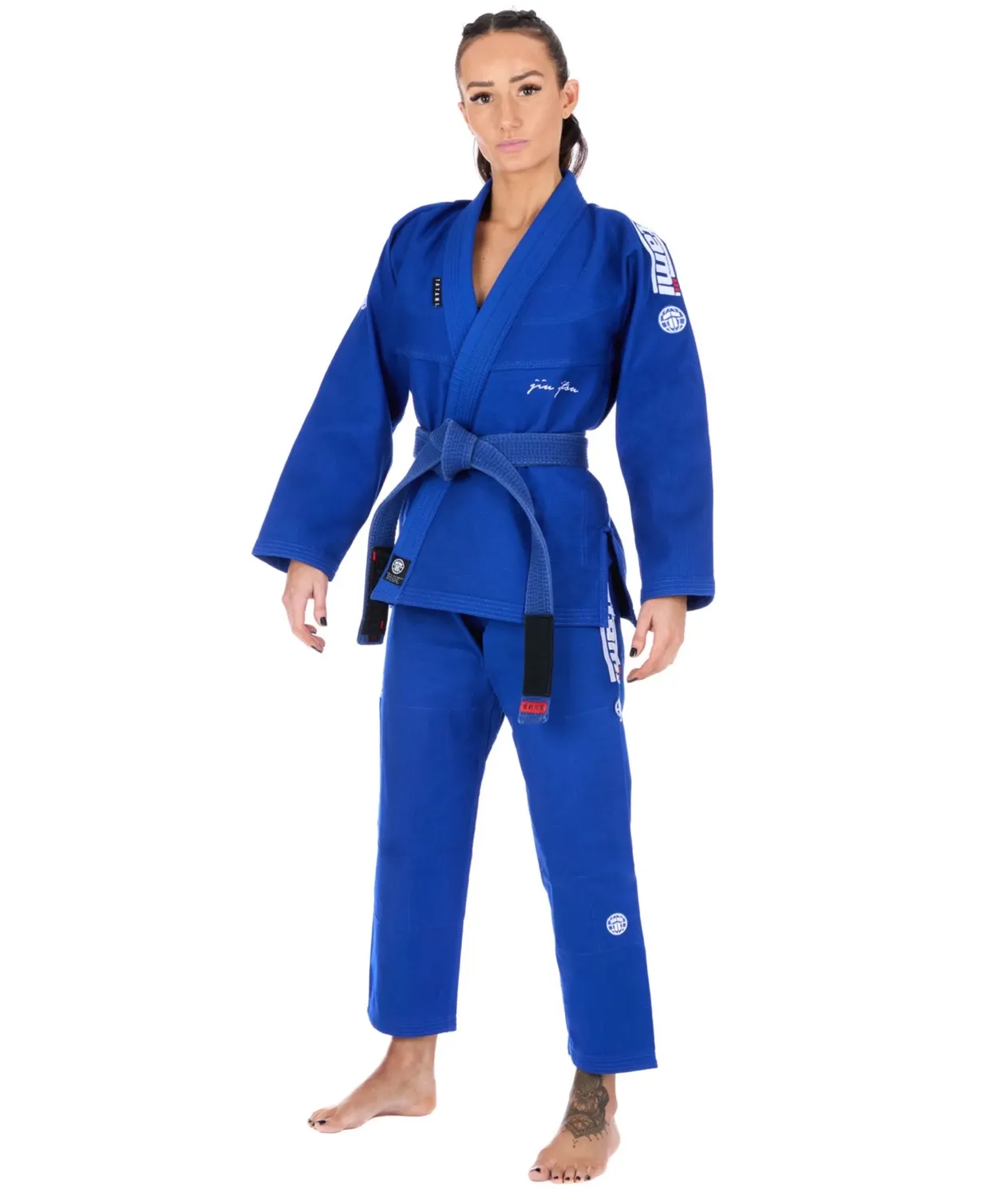 Tatami Elements Superlite Kimono Donna Blu Leggero Cintura Free