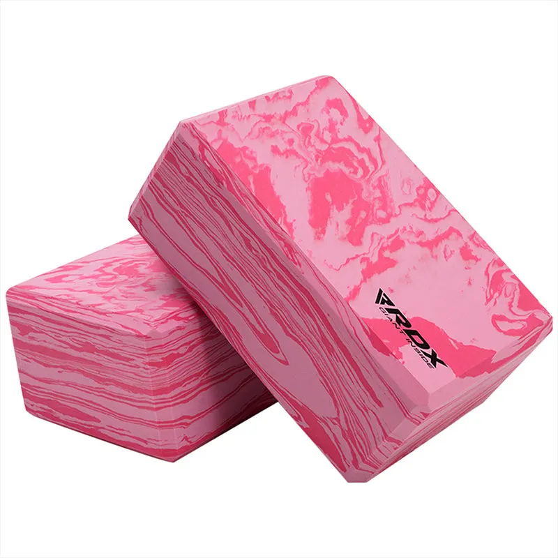 RDX RP Blocco Yoga EVA Rosso Rosa antiscivolo