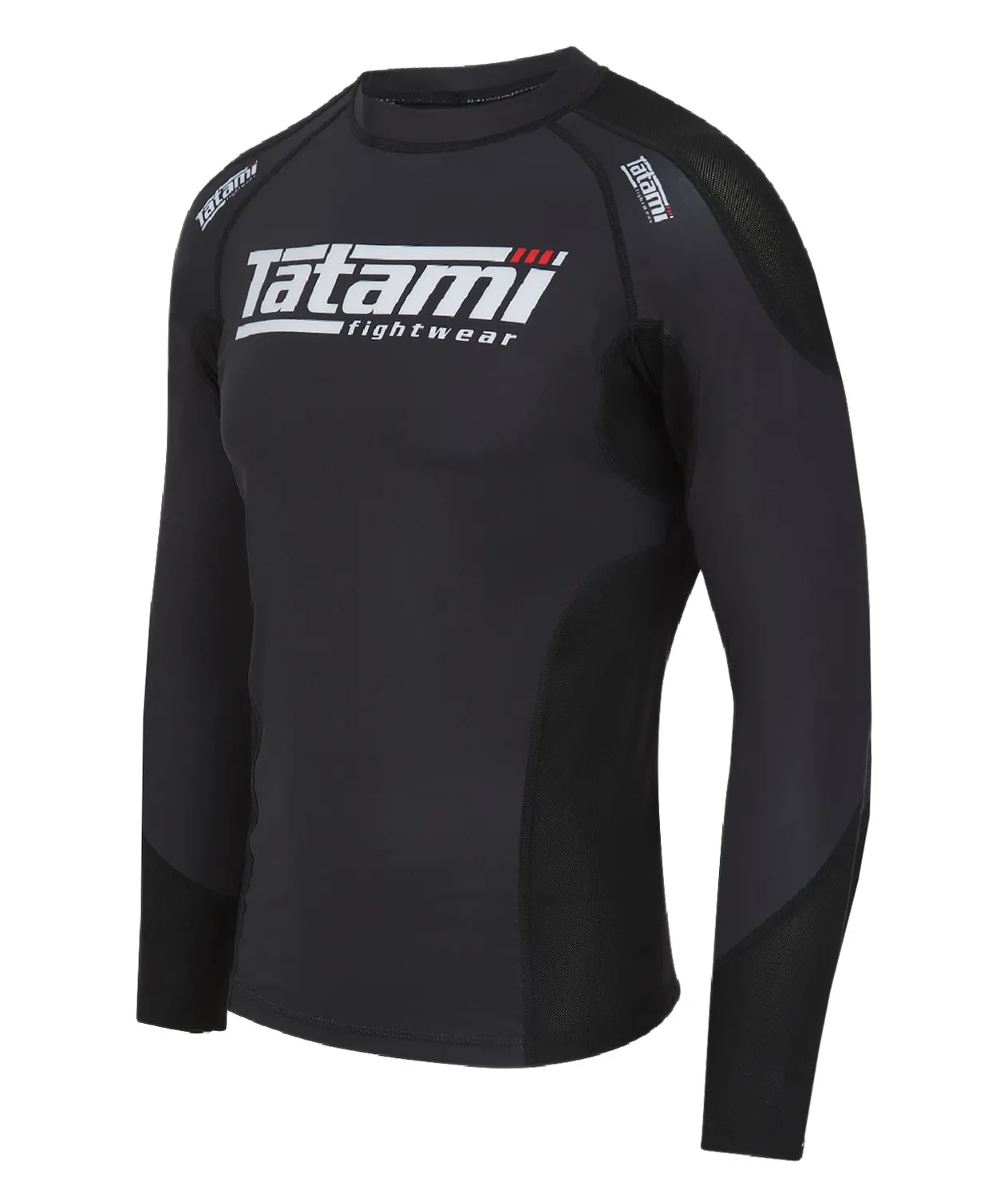 Tatami Technical rash guard manica lunga nero mesh