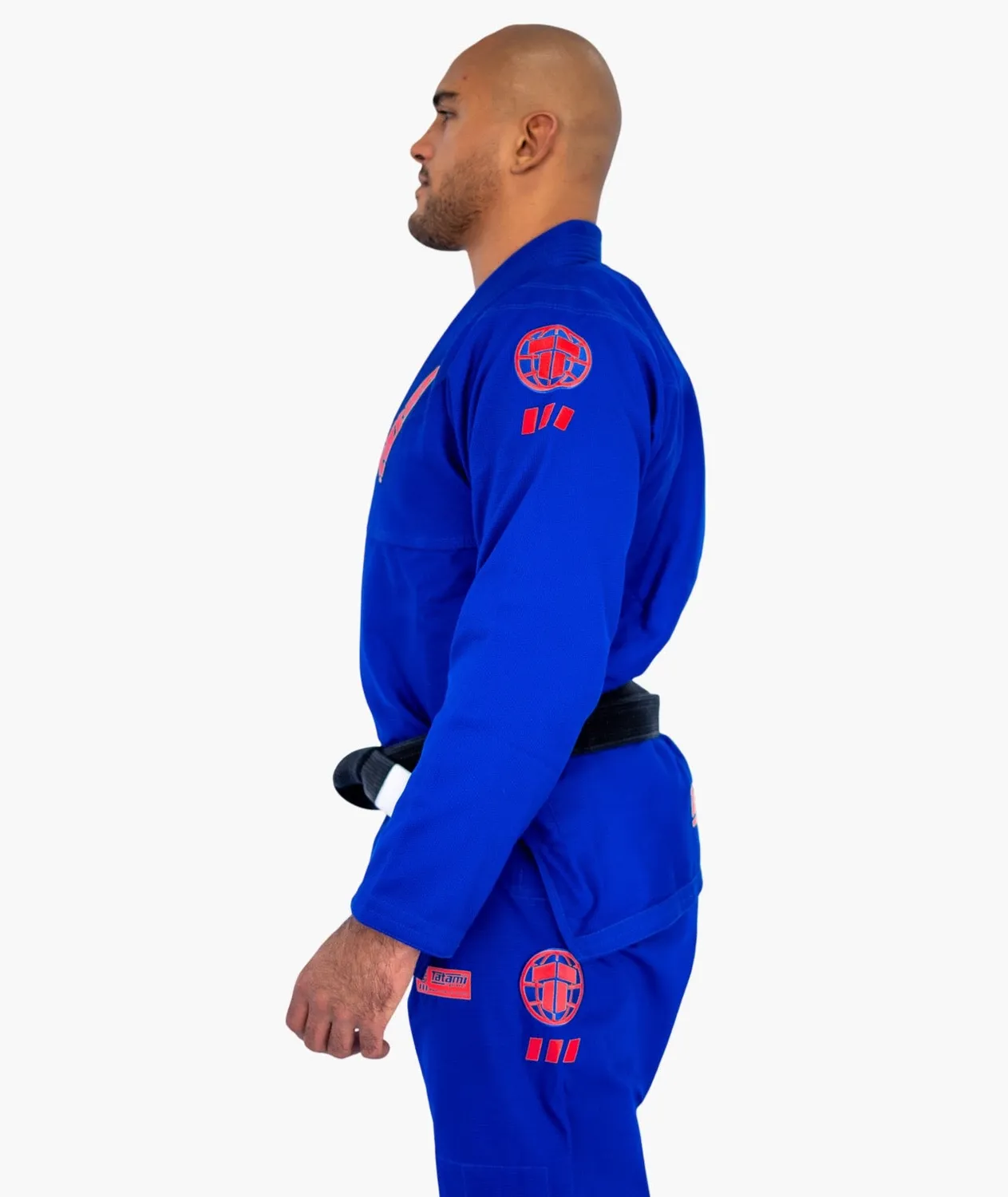 Tatami Fightwear Pro Series Gi kimono BJJ blu wild rose