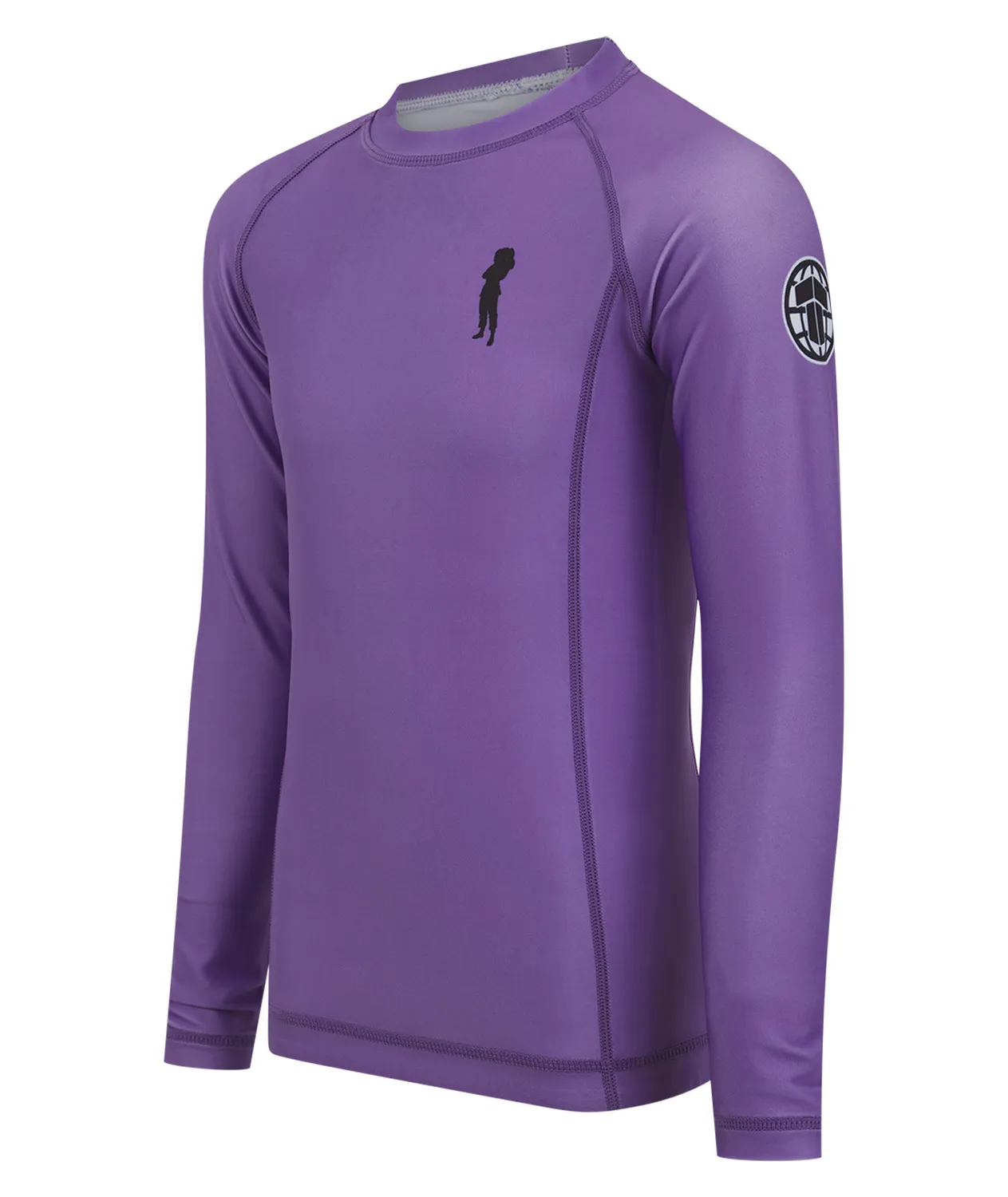 Tatami Helena Profile rash guard bimbo viola manica lunga