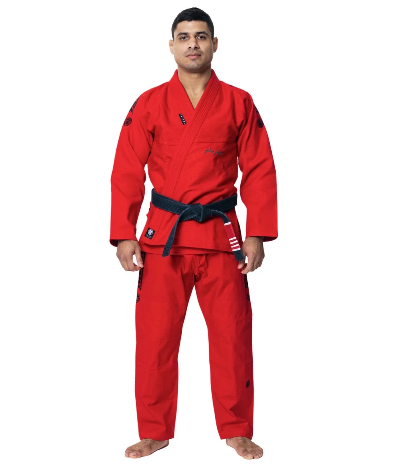 Tatami Fightwear Elements Superlite kimono BJJ rosso A2 leggero