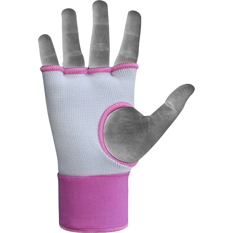 RDX IS Sottoguanti Gel Rosa Bianco donna