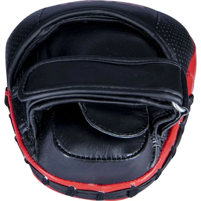 TOP TEN Drums focus mitt neri-rossi coppia pelle