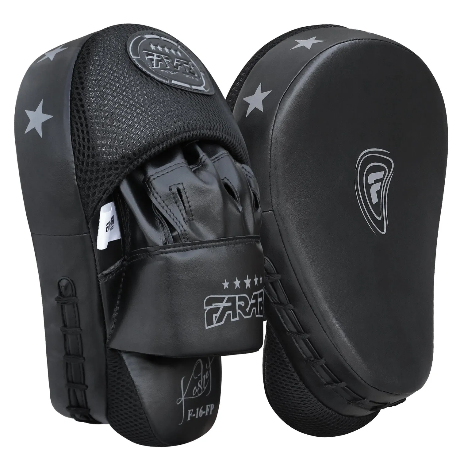 Farabi Sports colpitori curvi da boxe pelle sintetica