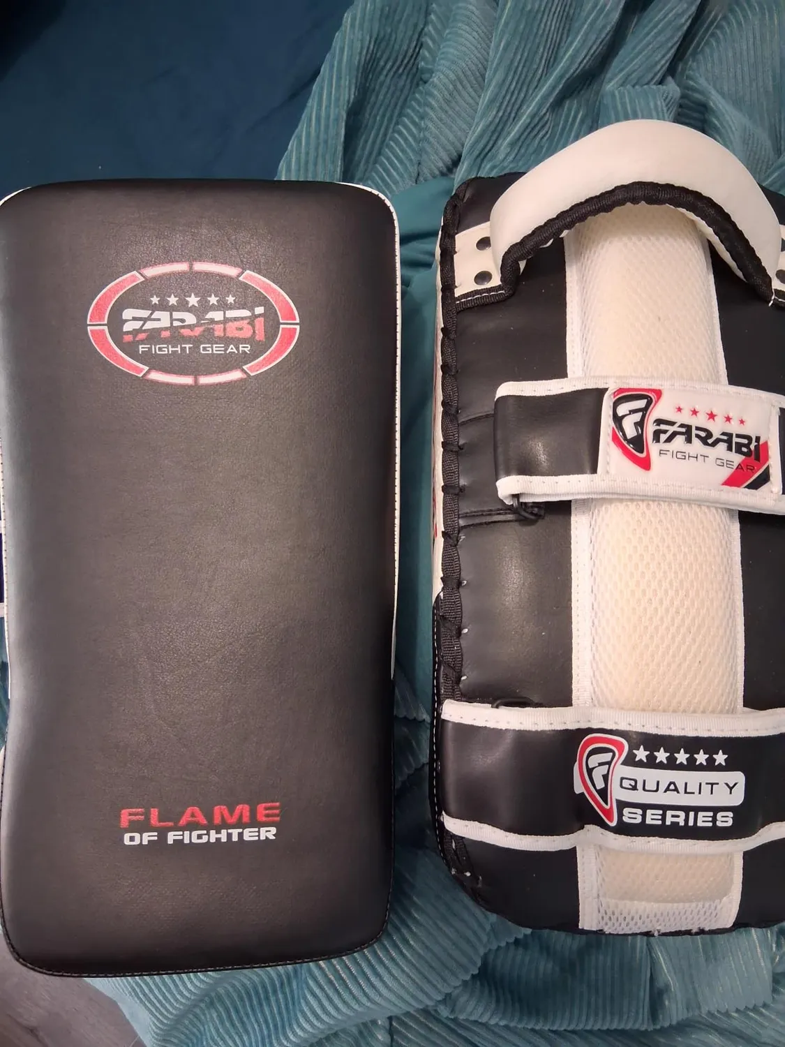 Farabi Pao Muay Thai Scudo Kick Blu 36 cm Singolo