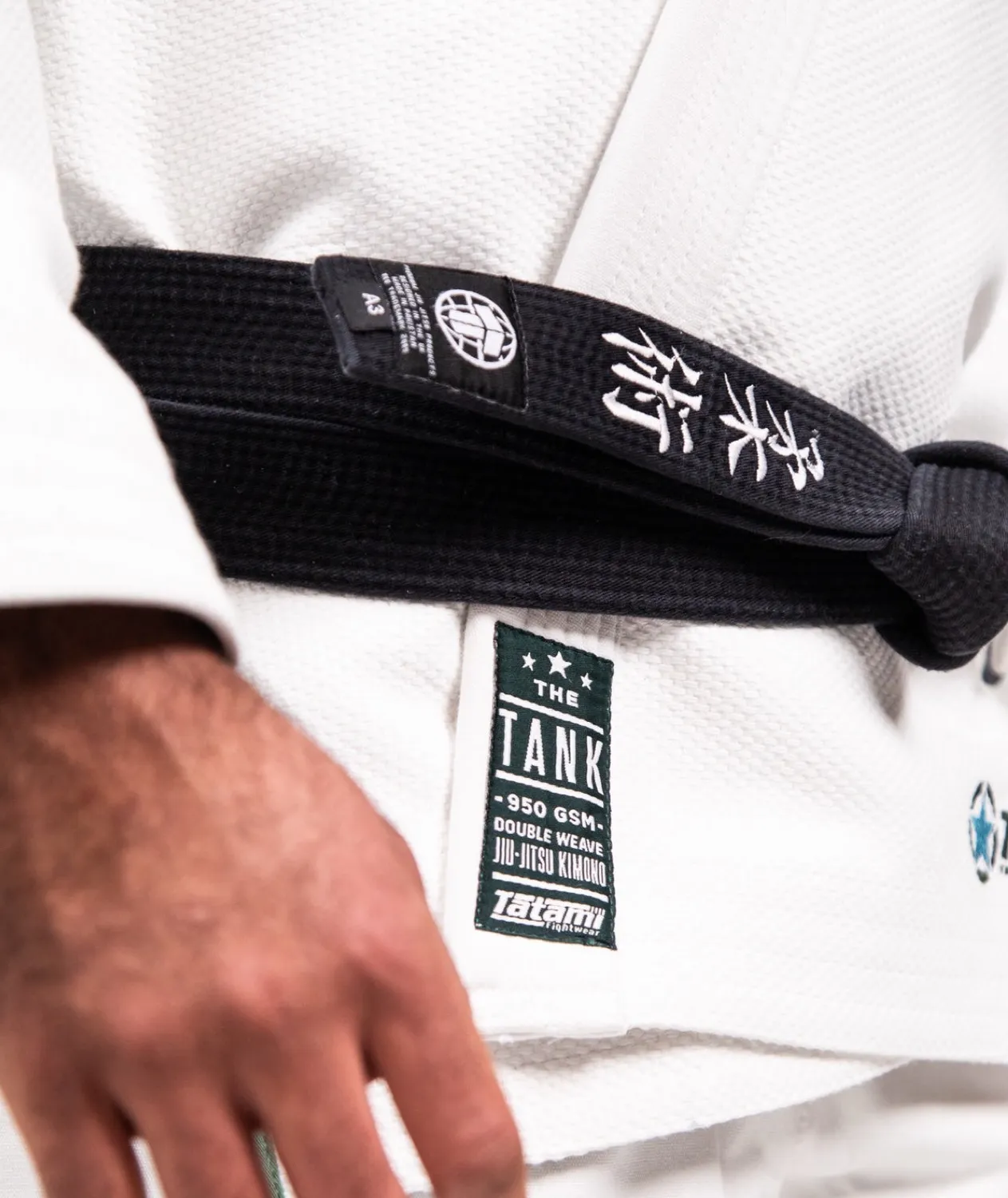 Tatami The Tank Gi Kimono BJJ Bianco Pesante Doppia Trama