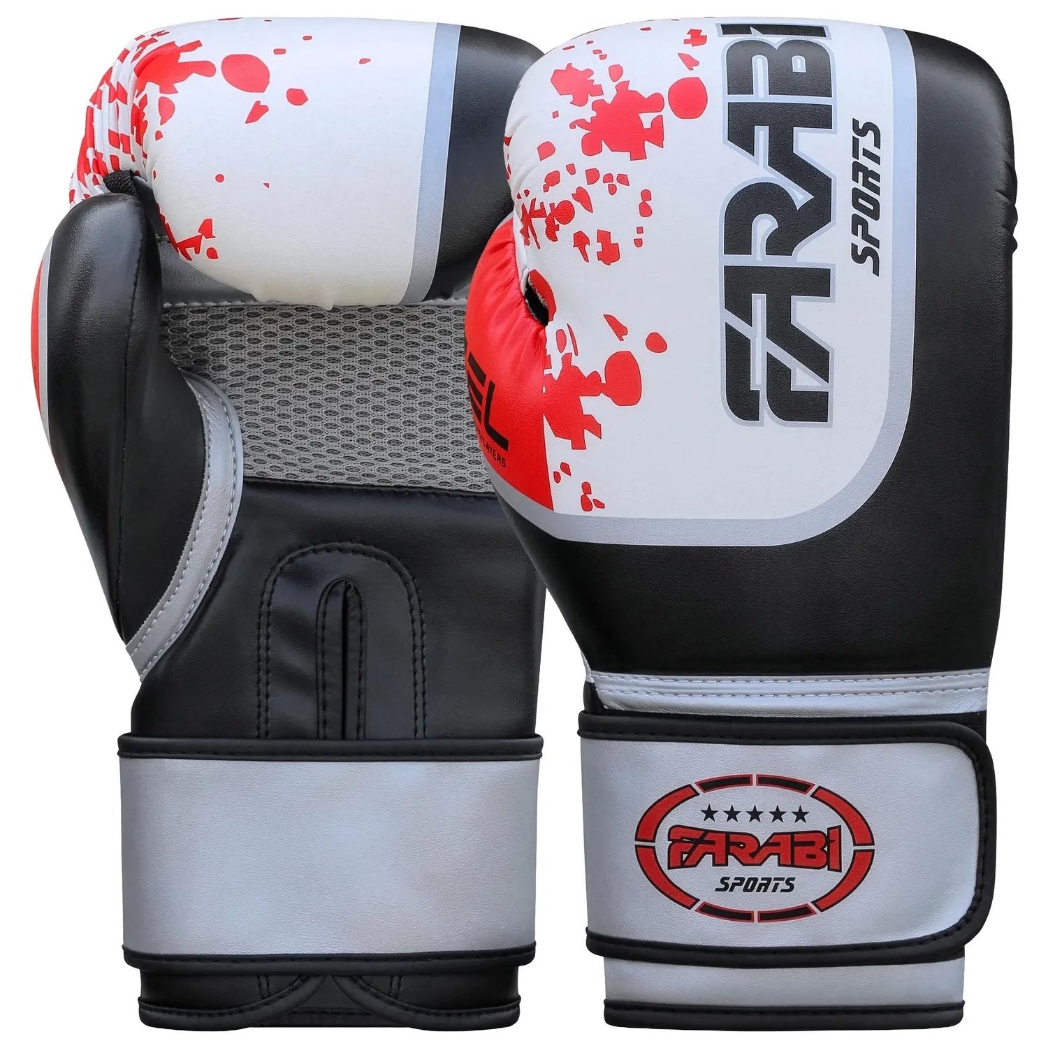 Farabi Guantoni Boxe Verde Ventilati Sparring