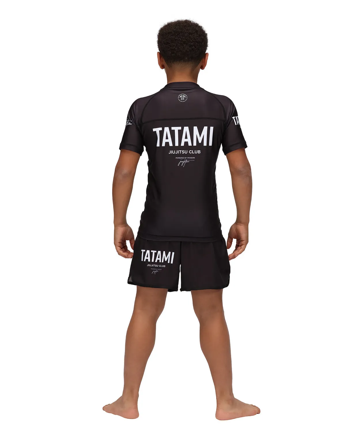 Tatami JJ Club Rash Guard bambino manica corta nera