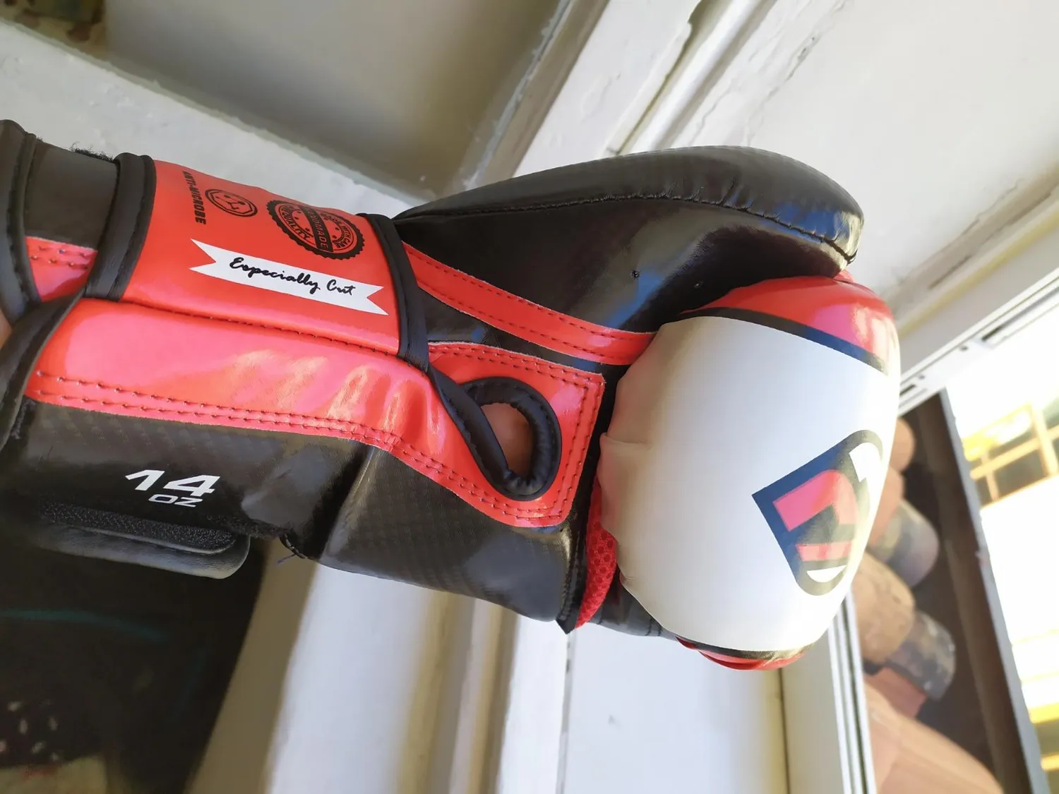 Farabi Guantoni Boxe Verde Ventilati Sparring