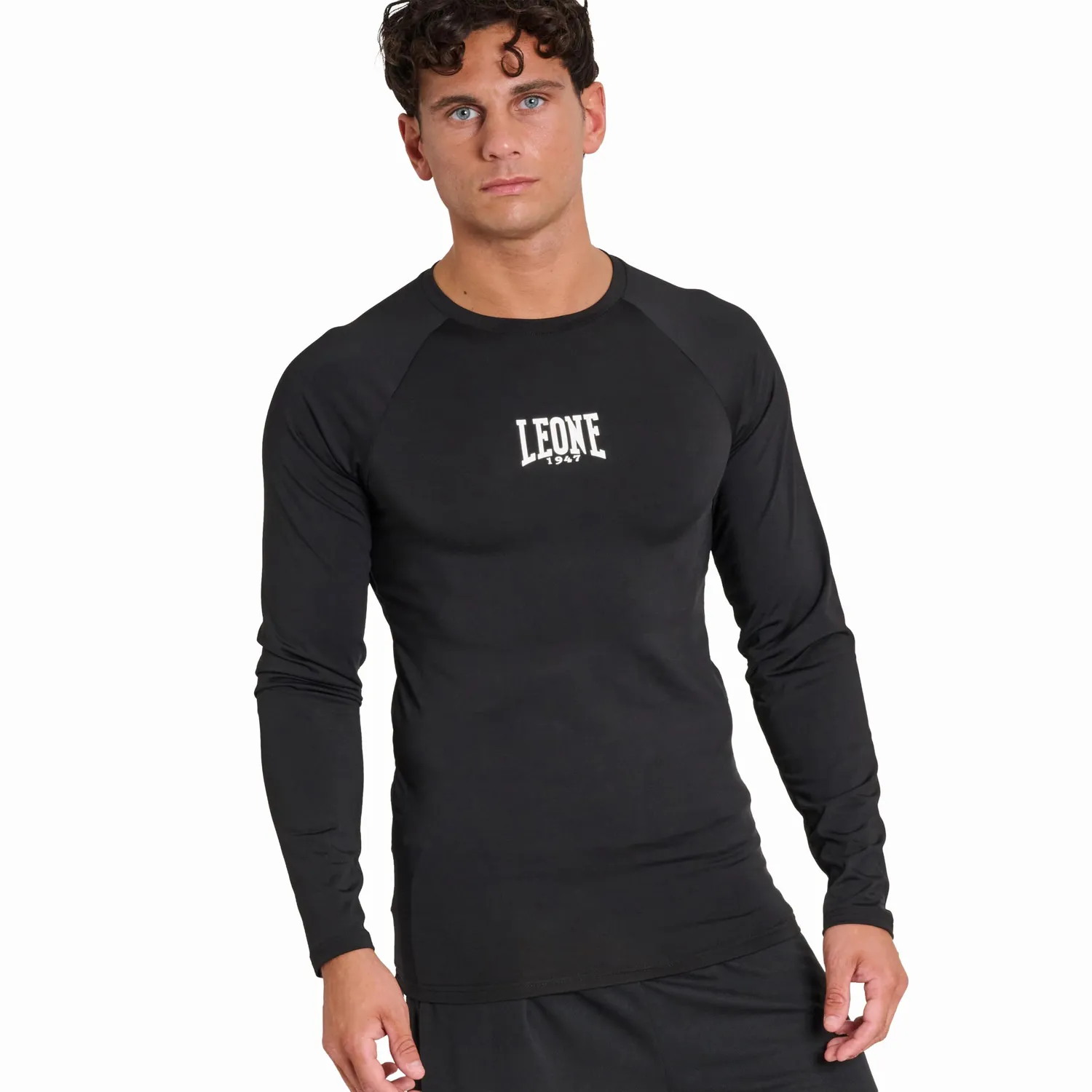 Leone 1947 Classic ABX327 rashguard uomo blu scuro M maniche lunghe