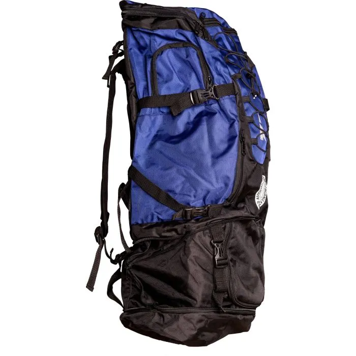 TOP TEN Giant WAKO Zaino Nero-Blu Poliestere