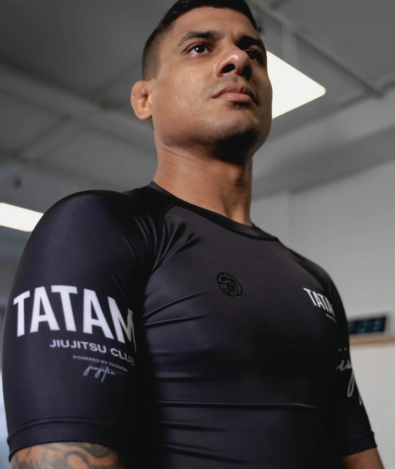 Tatami JJ Club rash guard maniche corte nera