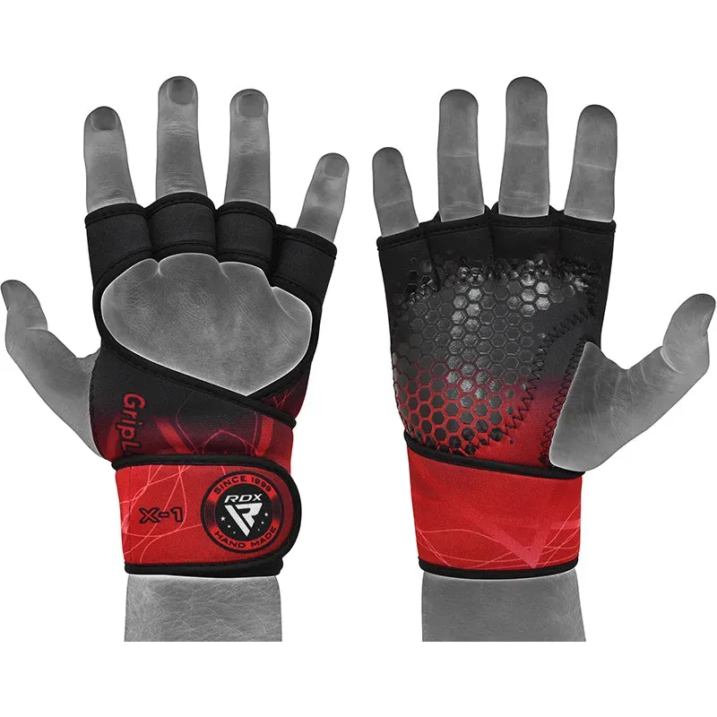 RDX X1 Guanti Palestra Neoprene Grip Silicone