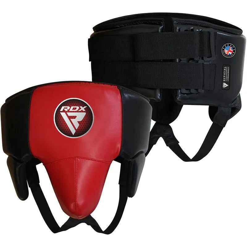RDX R3 Conchiglia MMA Boxe Rosso Nera Taglia S