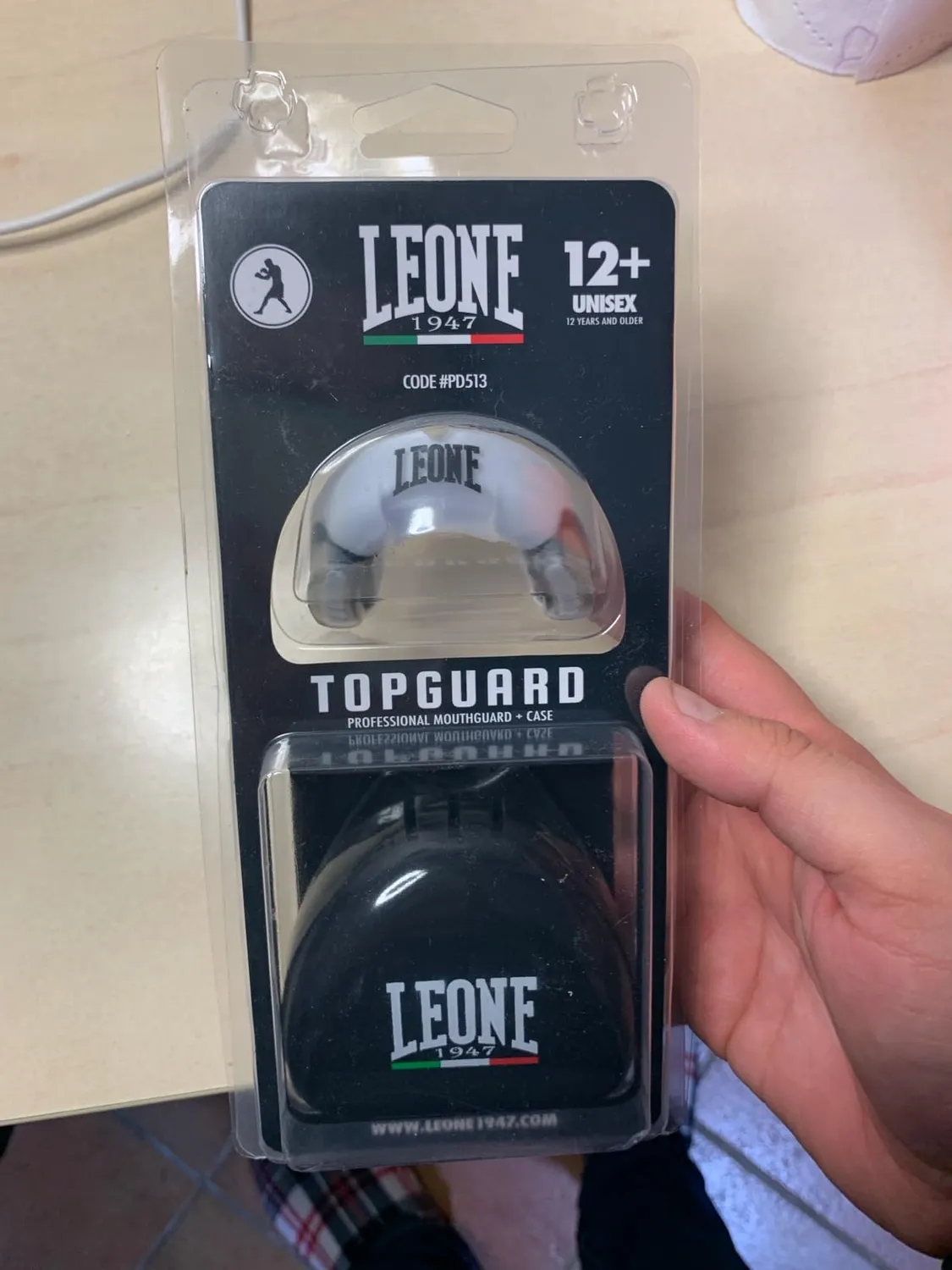 Leone 1947 Top Guard paradenti tricolore modellabile