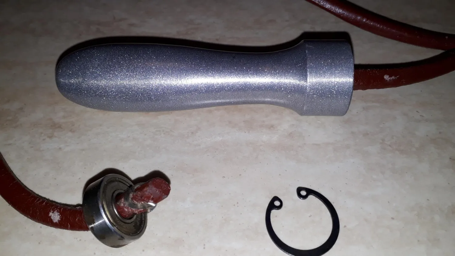 Leone 1947 Pro corda salto cuoio marrone 8 mm