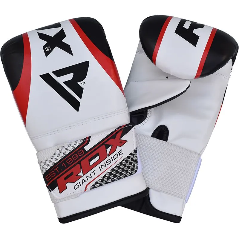 RDX 1R guanti sacco boxe rossi Maya Hide