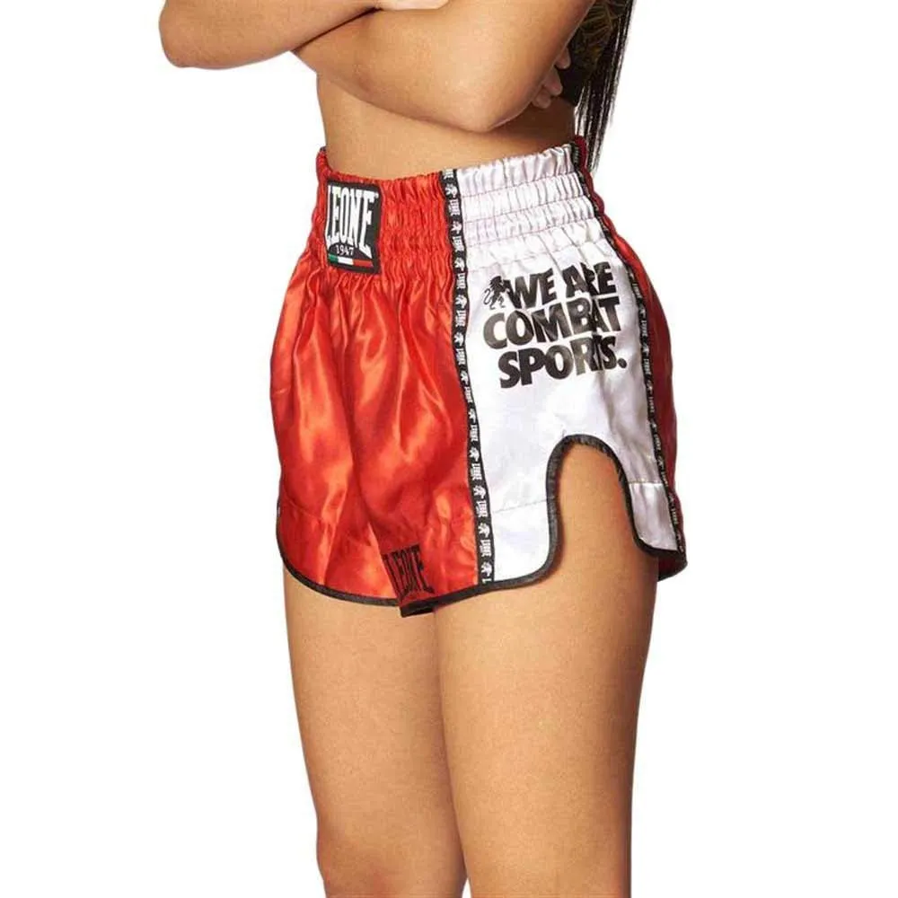 Leone 1947 Training Pantaloncino Kick Thai Satin Leggero