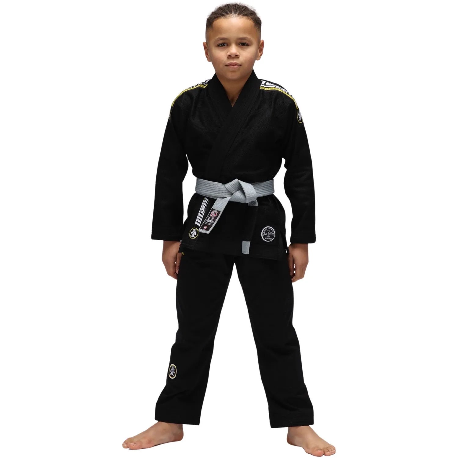 Tatami Nova Absolute kimono BJJ bambino nero leggero