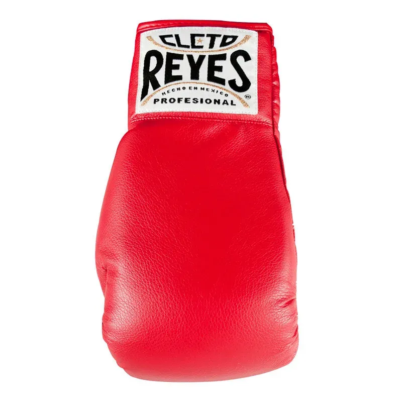 Cleto Reyes Autografo guanto boxe rosso vinilpelle