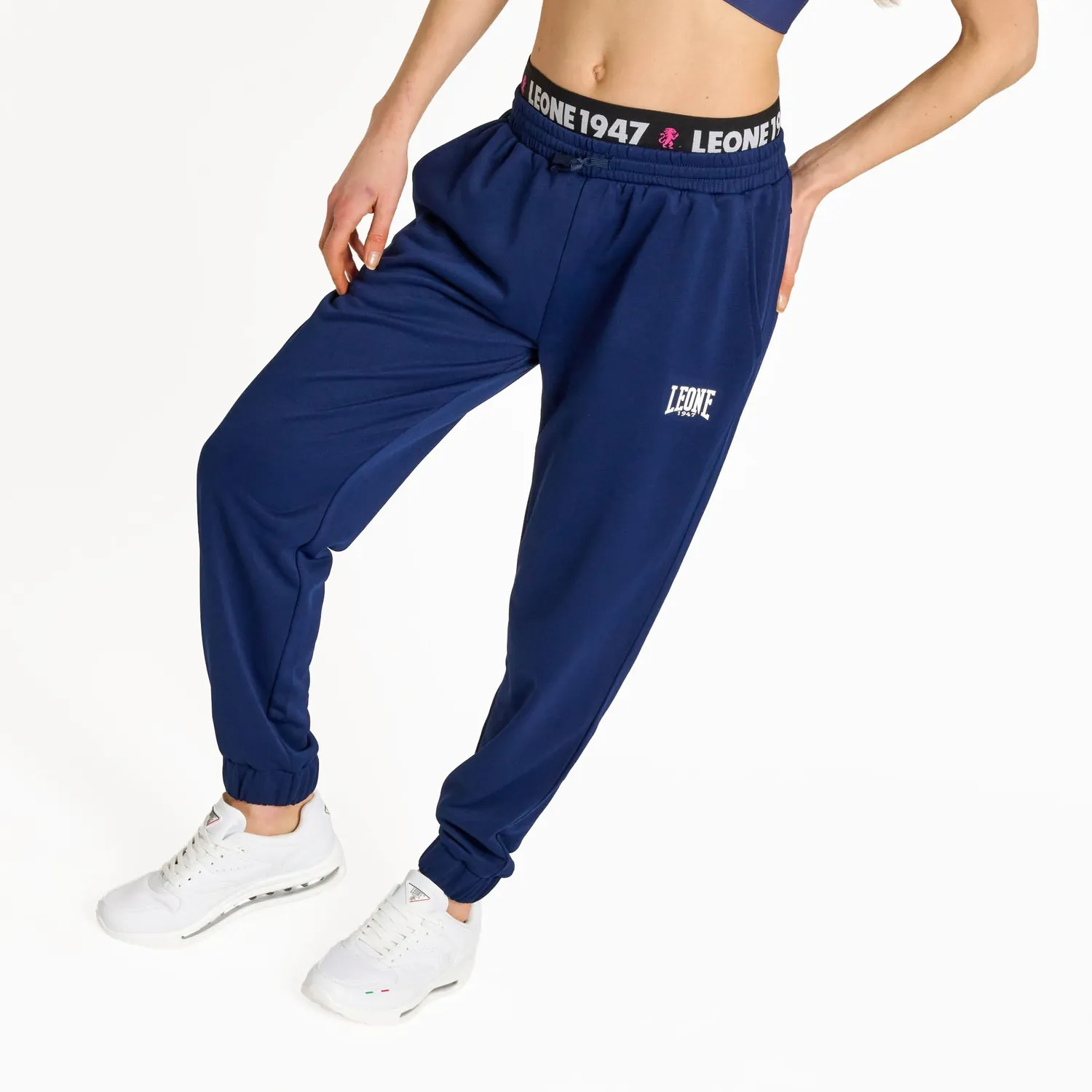 Leone1947 ABX214 pantalone tuta donna violetto jogger