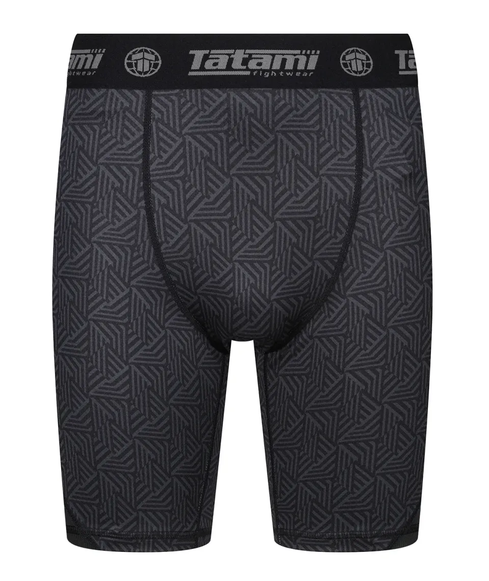 Tatami Fightwear Dimension VT pantaloncini grappling neri traspiranti