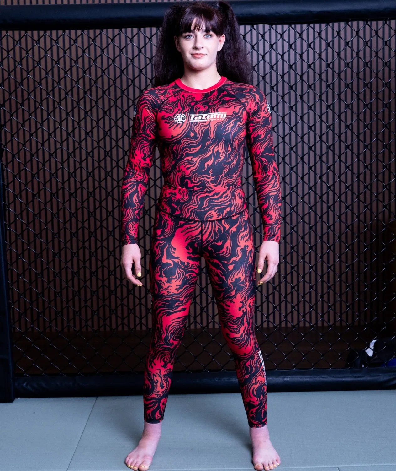 Tatami Helena Leggings Donna Lava Red spats