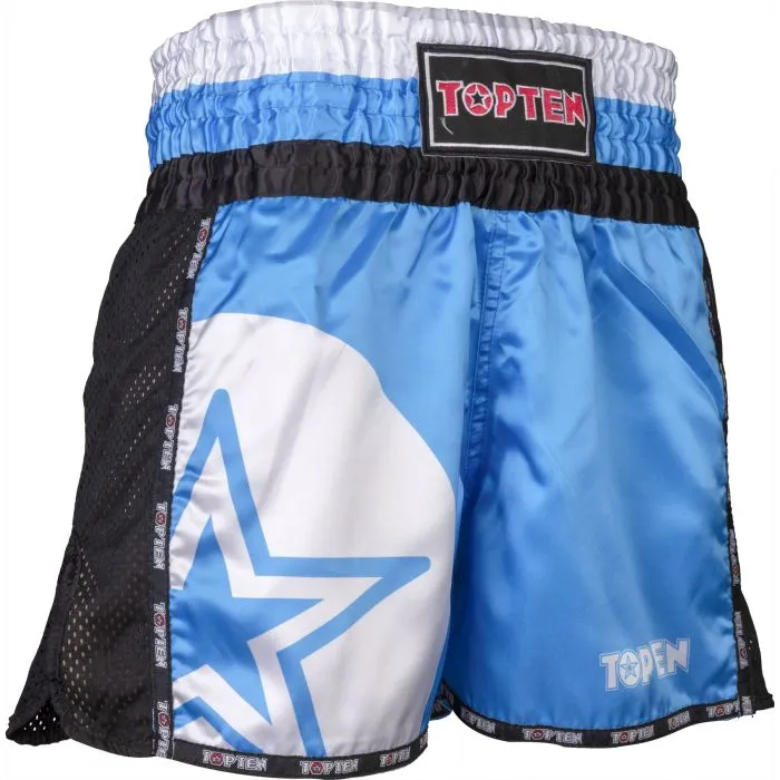 TOP TEN STAR pantaloncini kickboxing in poliestere