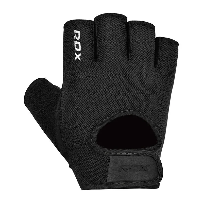 RDX T1 Guanti Palestra Grip Silicone Neri