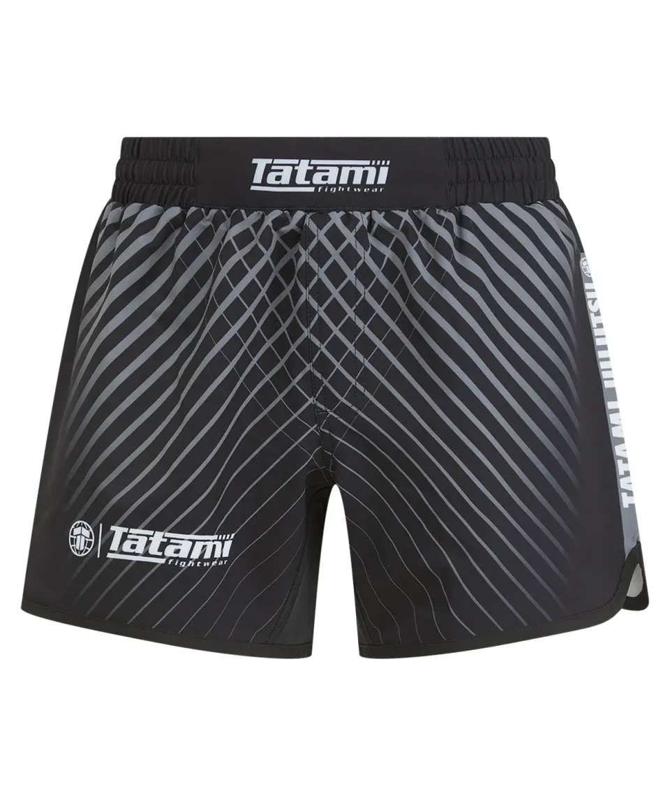 Tatami Vortex High Cut pantaloncini grappling grigi
