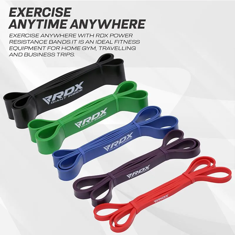 RDX P1 Bande Resistenza Elastiche 5pz Lattice