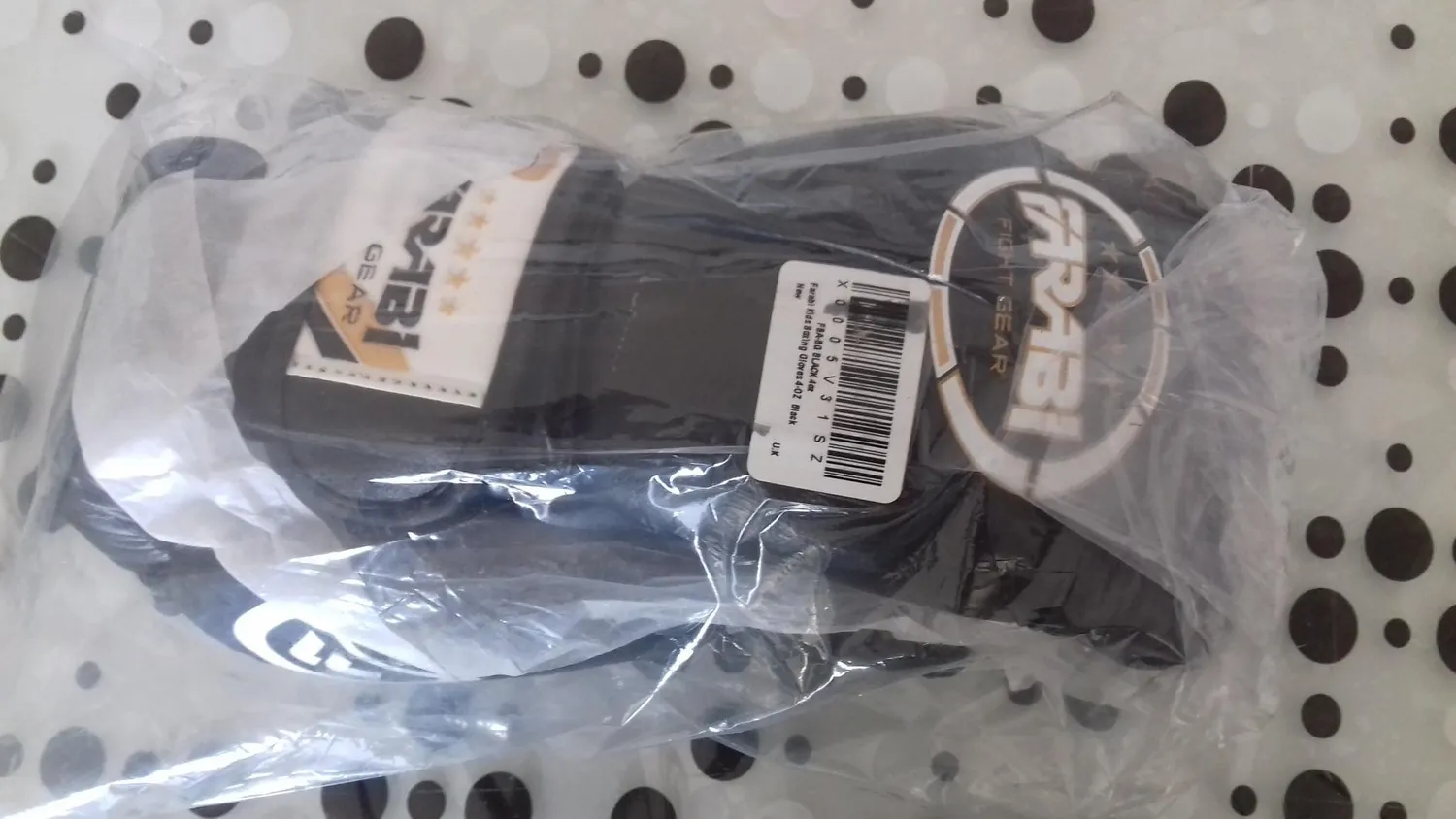 Farabi guanti boxe bambino 4 oz rosa sintetici