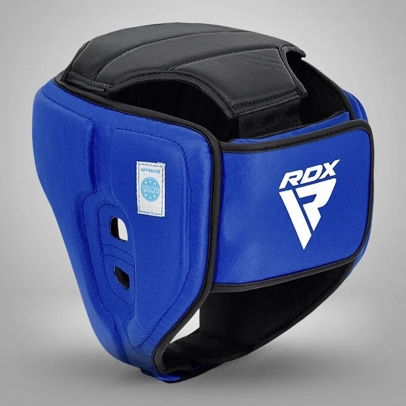 RDX T1 casco boxe WAKO pelle PU