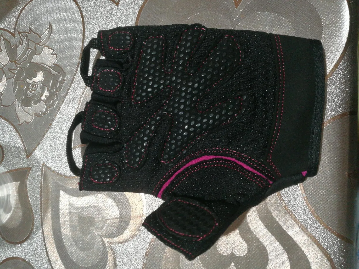 Farabi F-41 guanti fitness pesi pelle M