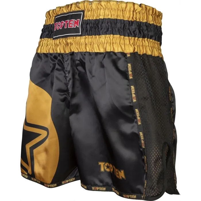 TOP TEN STAR pantaloncini kickboxing in poliestere