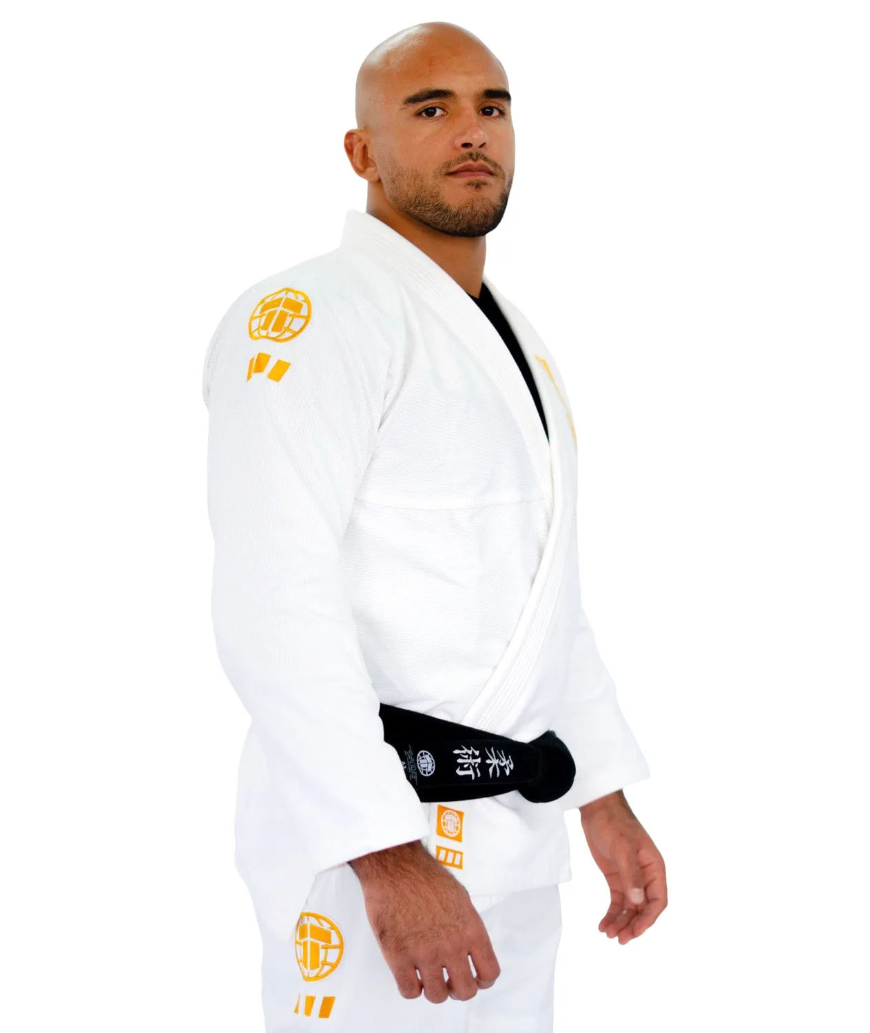Tatami Pro Series kimono BJJ bianco oro