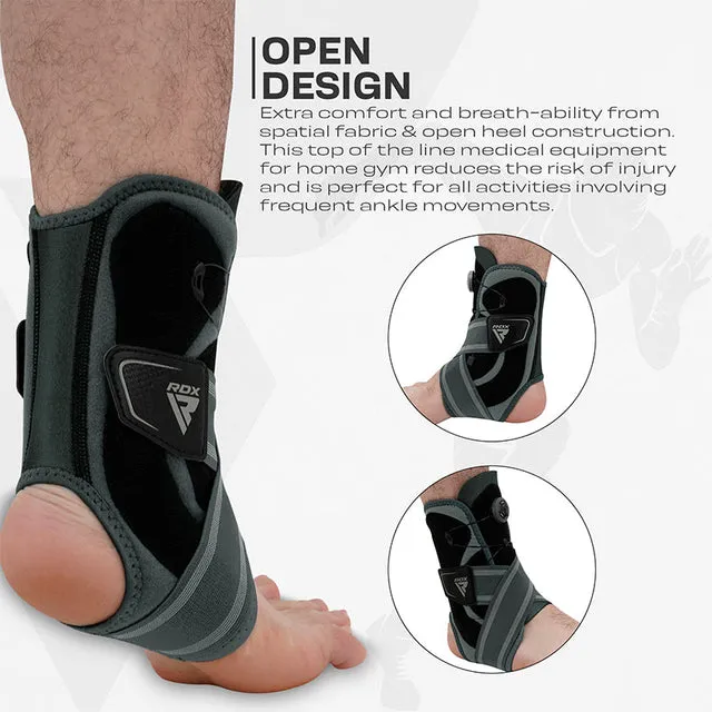 RDX FT Bio Tech FlexDial cavigliera nera sostegno distorsione