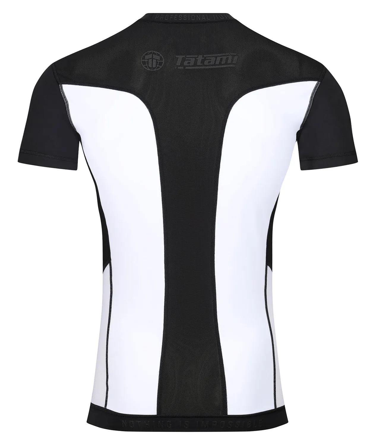 Tatami Fightwear Pro Rash Guard bianca manica corta uomo
