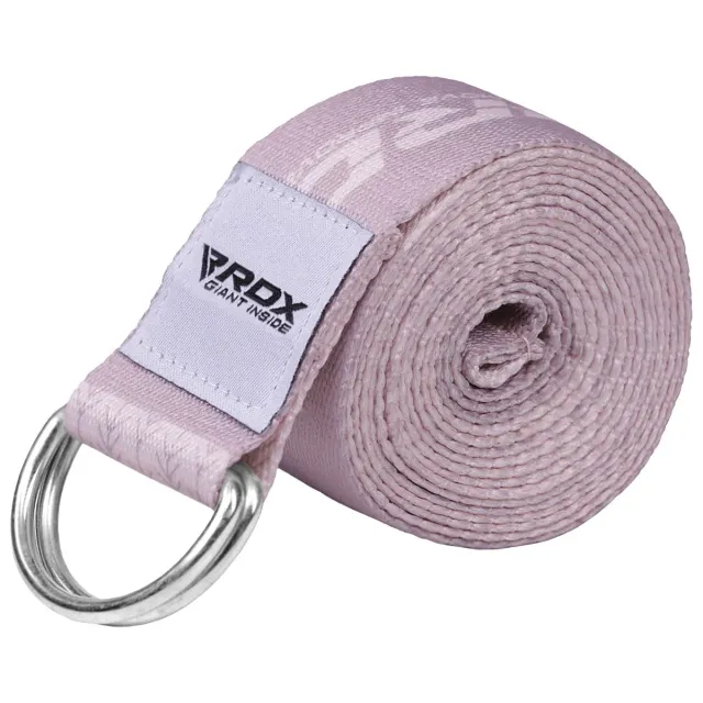 RDX F22 cinghia yoga cotone rosa 8 piedi