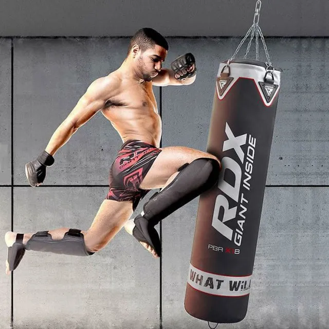 RDX X1 Sacco Boxe 4ft 4-in-1 con guanti e gancio