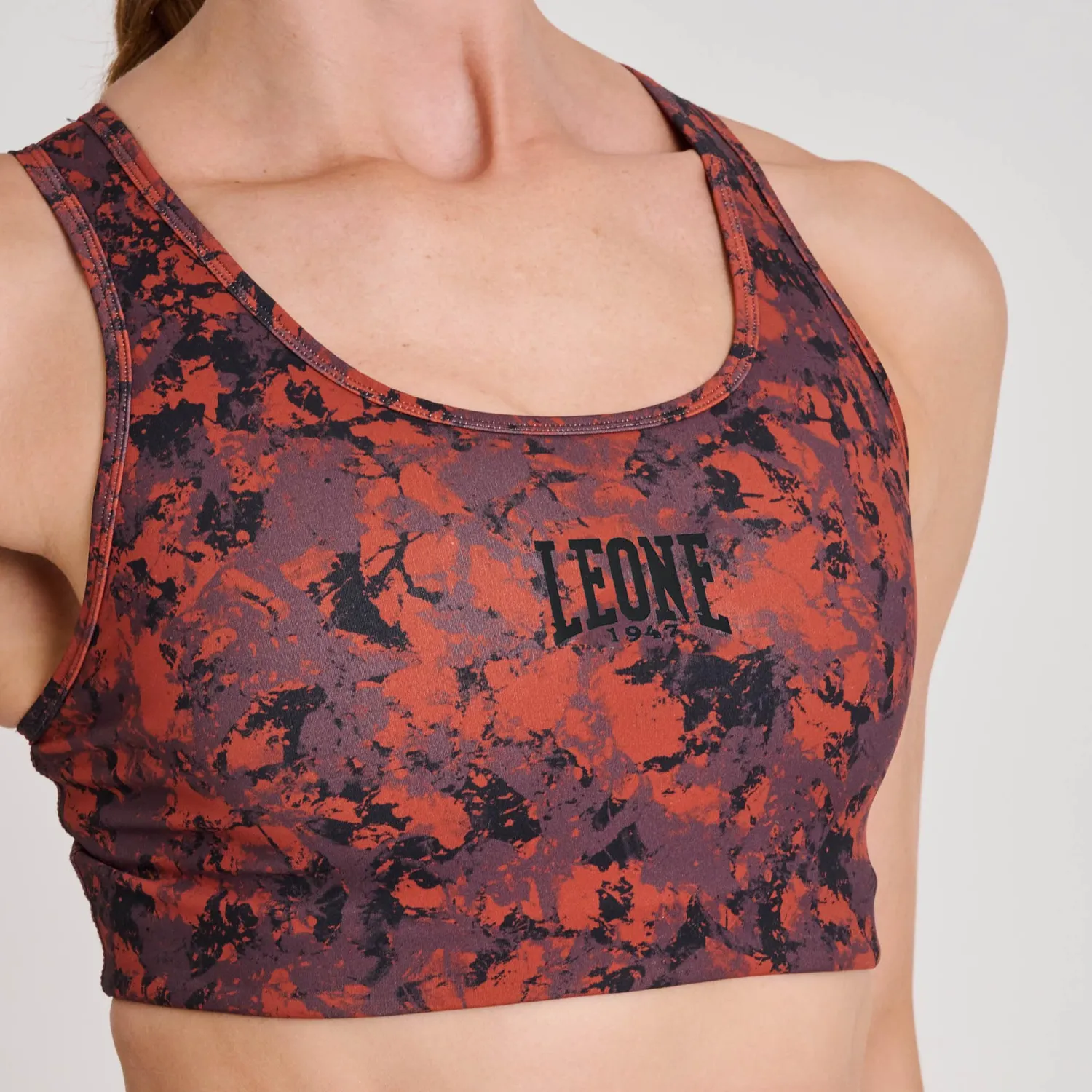Leone 1947 Urban Fighter ABX412 top donna camo supporto medio